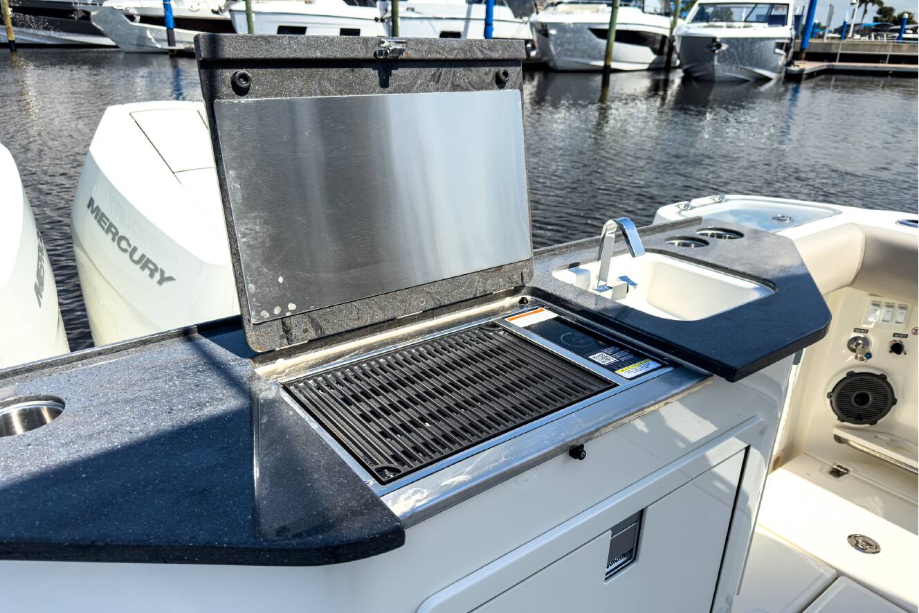 A photo of this 2026 Boston Whaler 365 Conquest