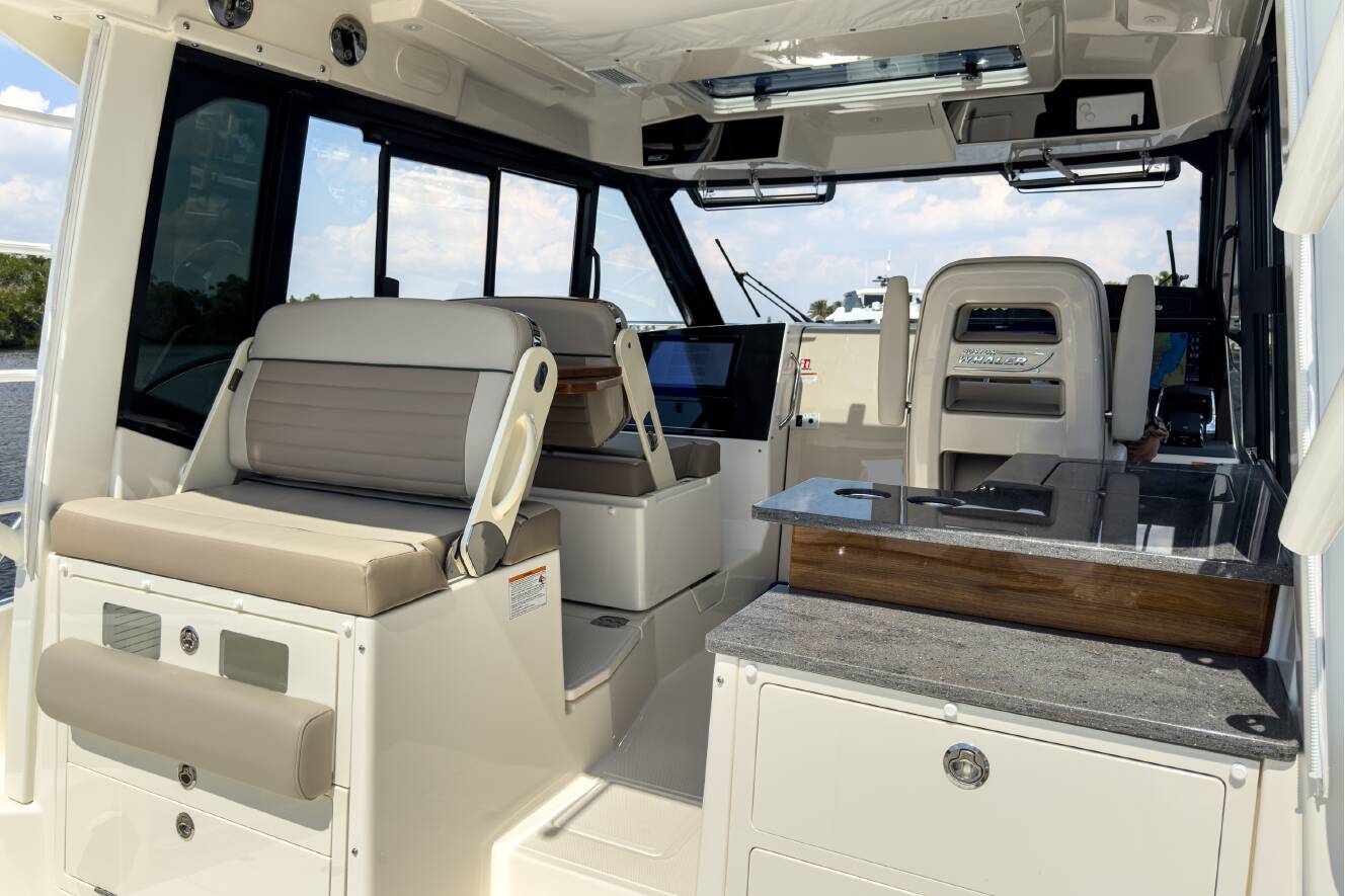 A photo of this 2026 Boston Whaler 365 Conquest