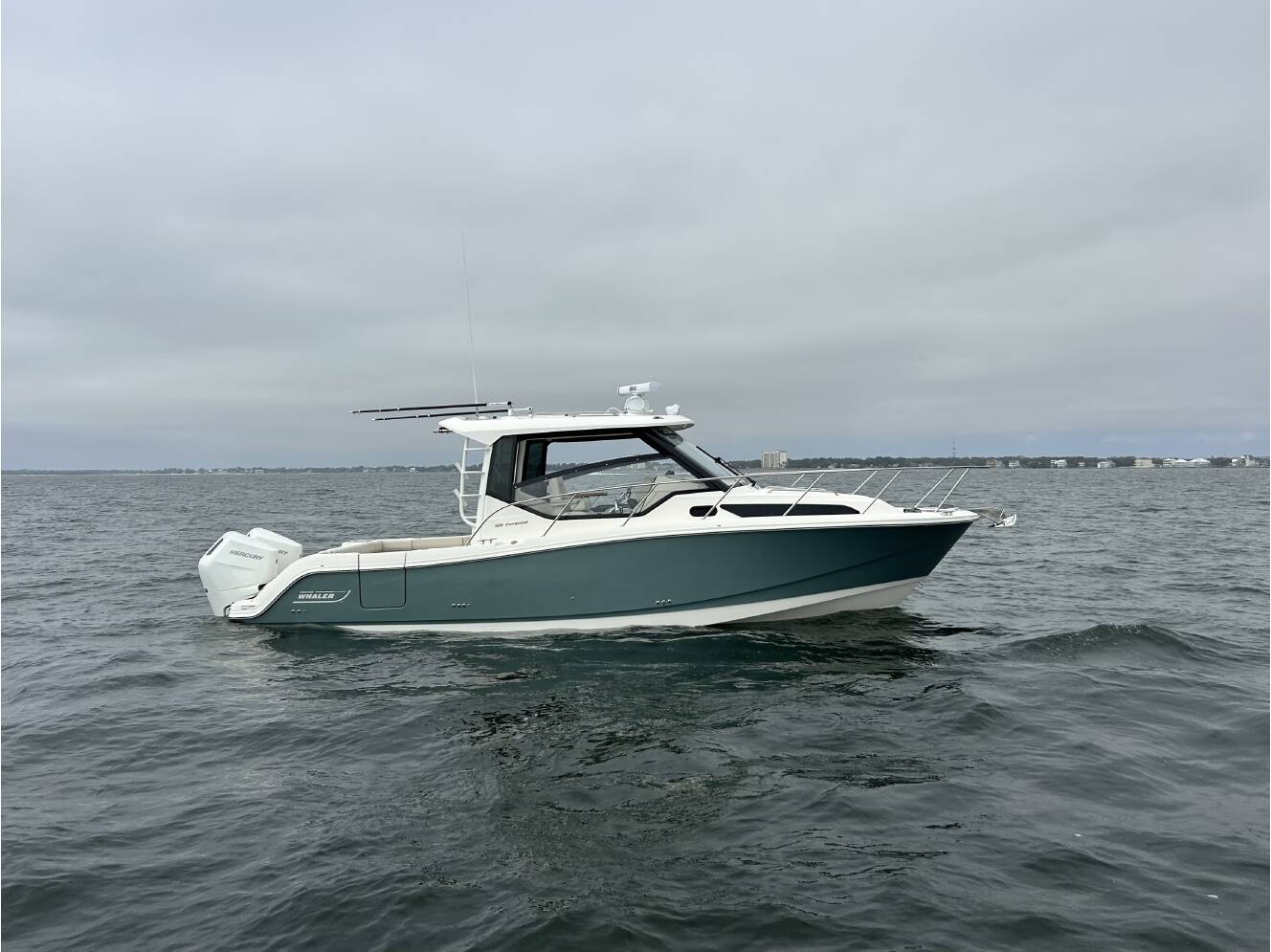 A photo of this 2026 Boston Whaler 325 Conquest