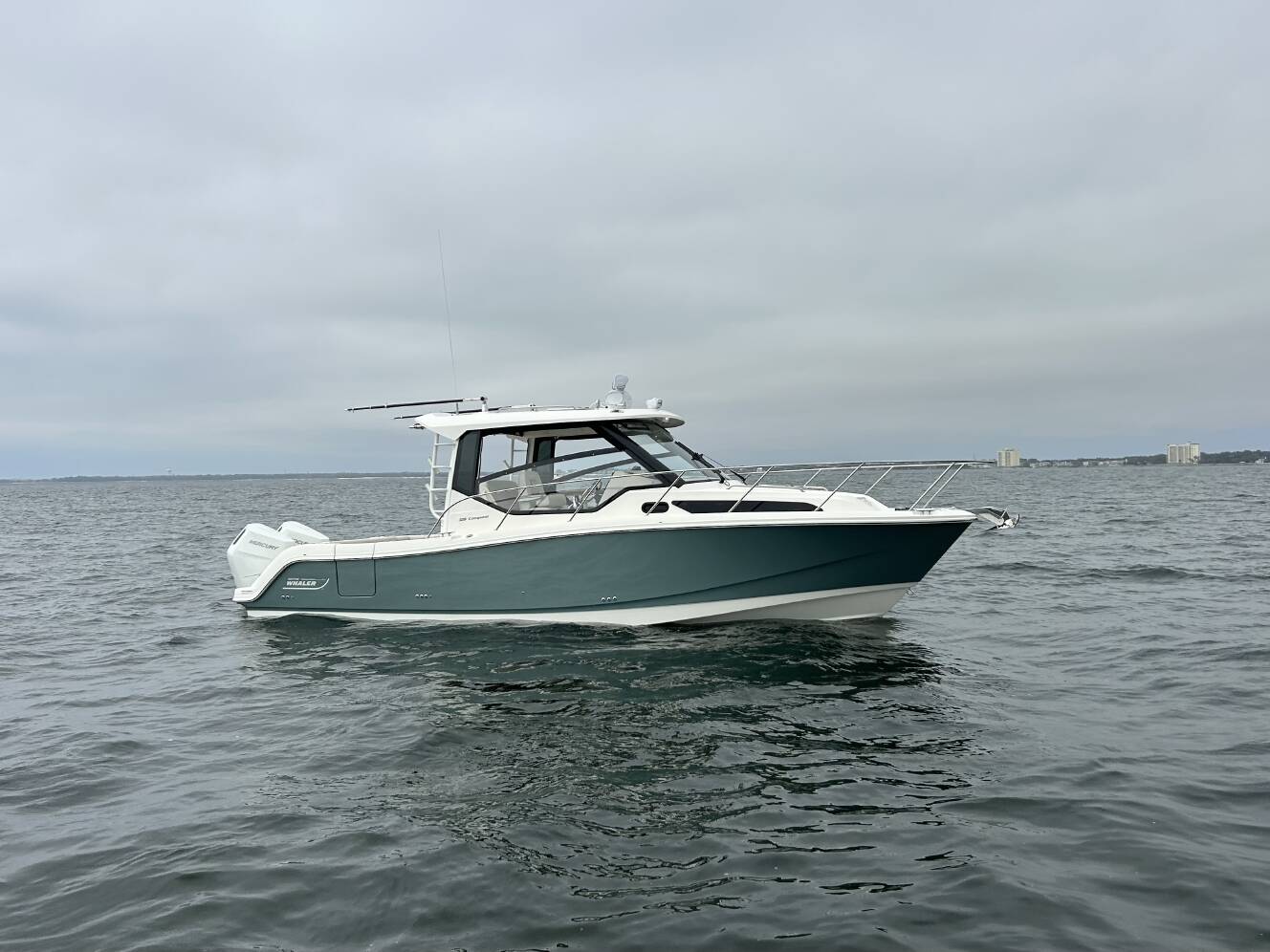 A photo of this 2026 Boston Whaler 325 Conquest