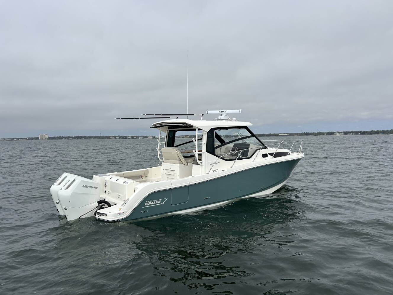 A photo of this 2026 Boston Whaler 325 Conquest
