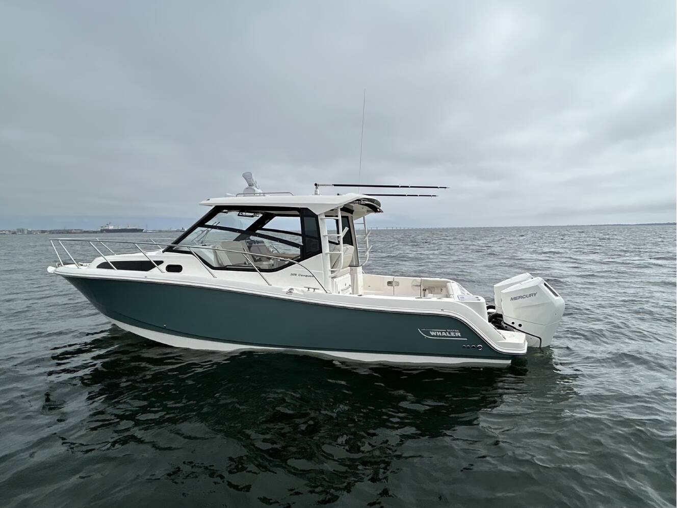 A photo of this 2026 Boston Whaler 325 Conquest
