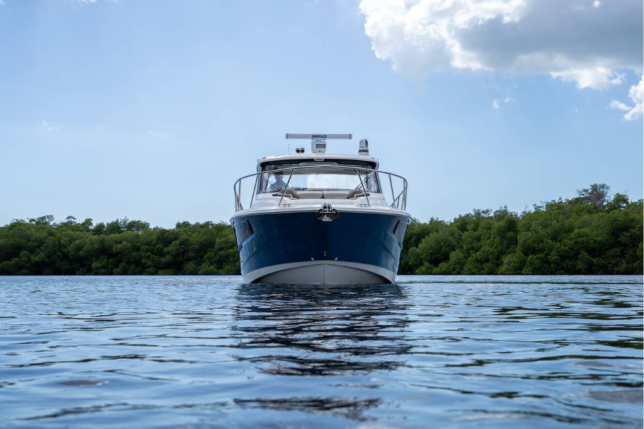 A photo of this 2026 Boston Whaler 365 Conquest