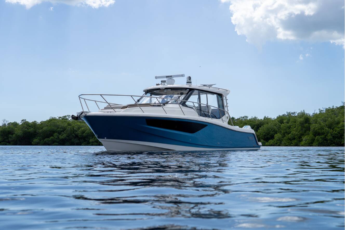 A photo of this 2026 Boston Whaler 365 Conquest