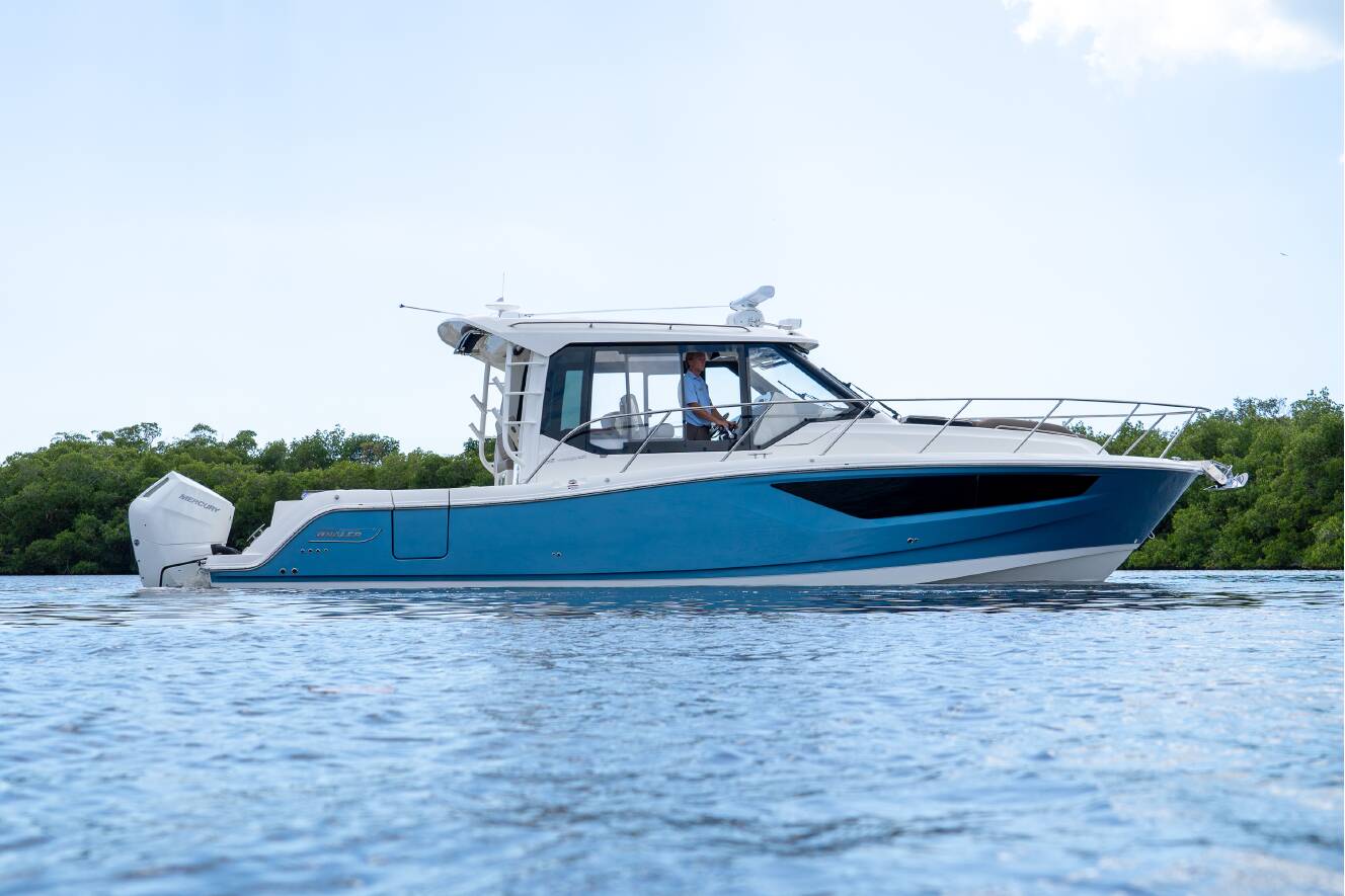 A photo of this 2026 Boston Whaler 365 Conquest