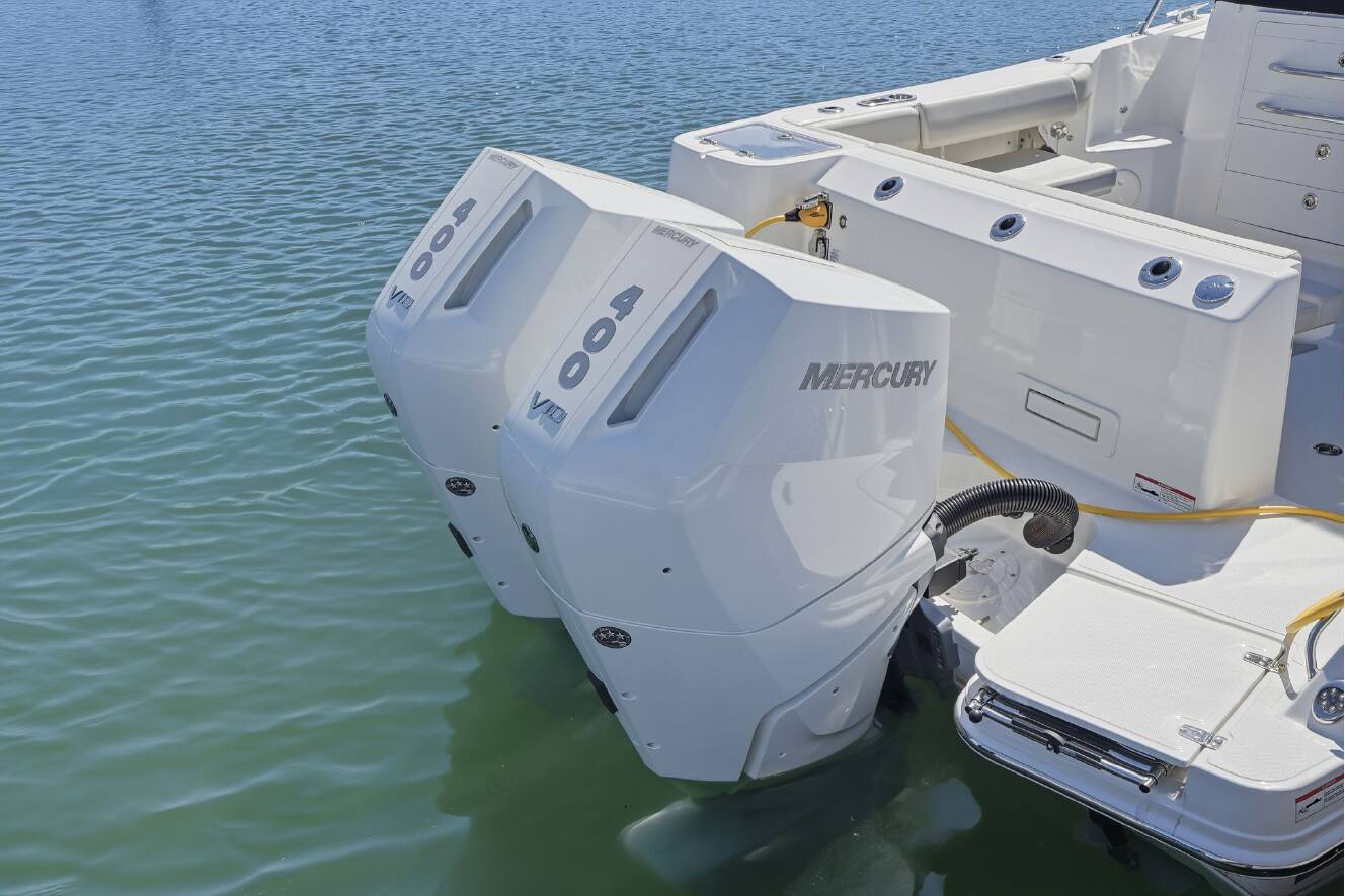 A photo of this 2026 Boston Whaler 325 Conquest