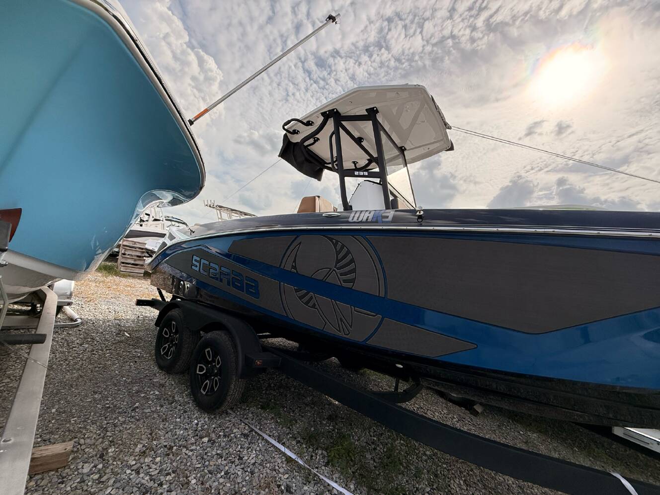 A photo of this 2025 Scarab 235 Open LX Wake