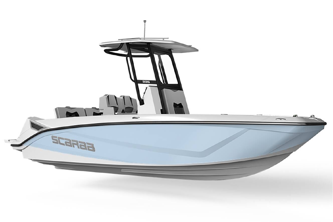 A photo of this 2025 Scarab 235 Open SE