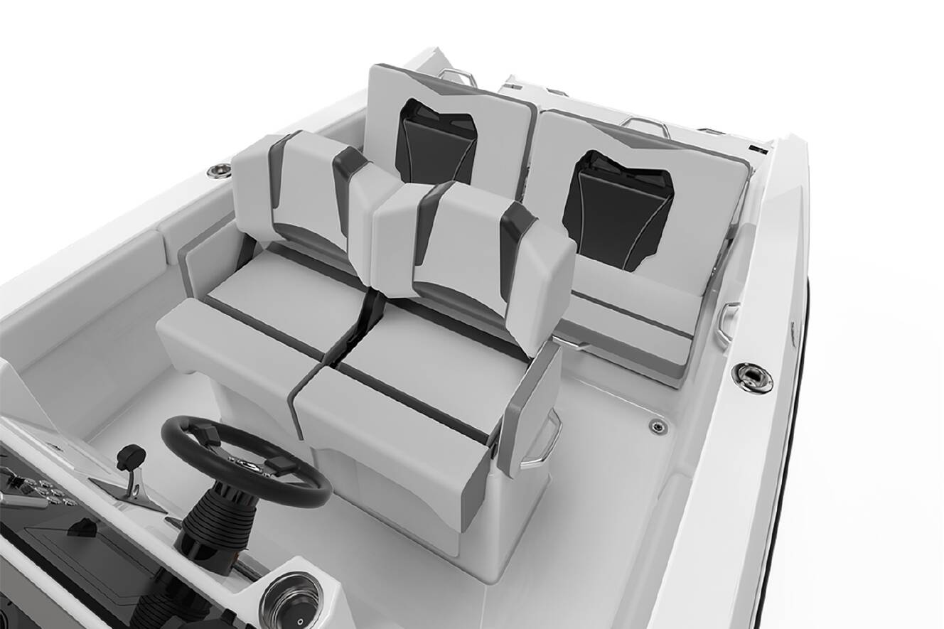 A photo of this 2025 Scarab 235 Open SE