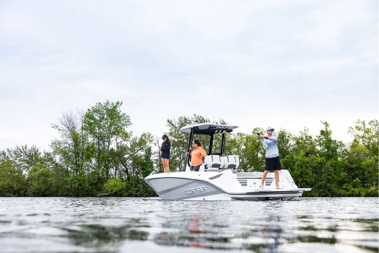 A photo of this 2025 Scarab 235 Open SE