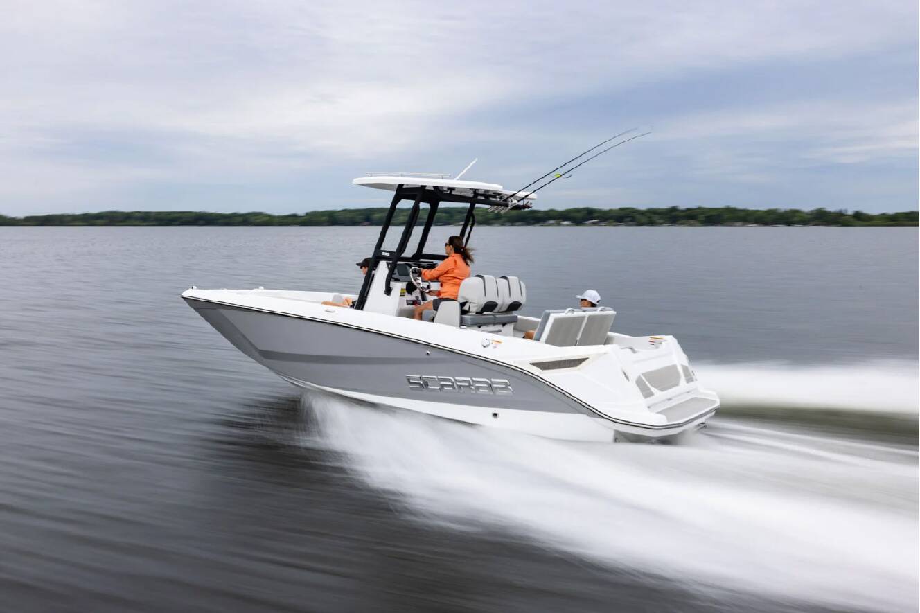 A photo of this 2025 Scarab 235 Open SE