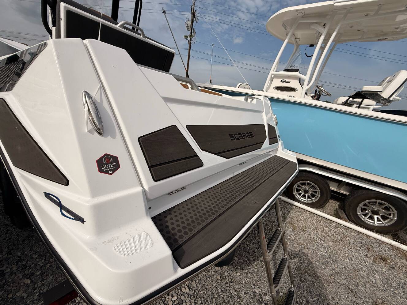 A photo of this 2025 Scarab 235 Open LX Wake