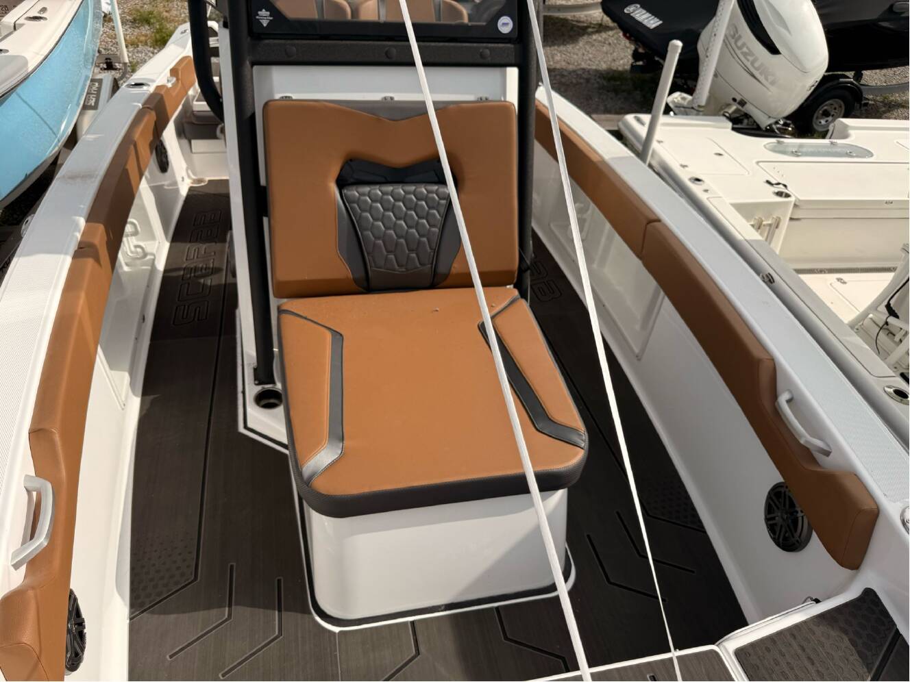 A photo of this 2025 Scarab 235 Open LX Wake