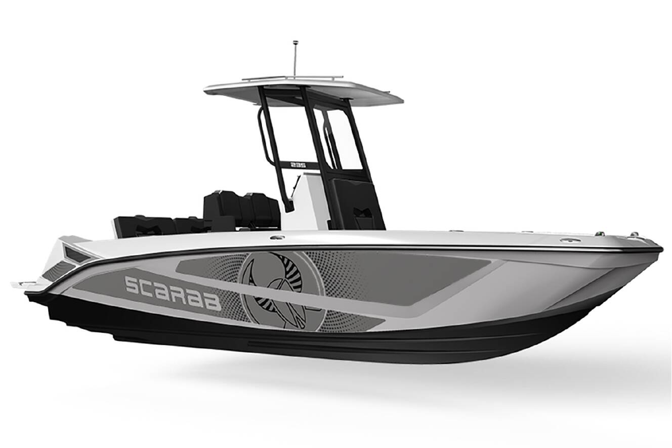 A photo of this 2025 Scarab 235 Open LX Wake