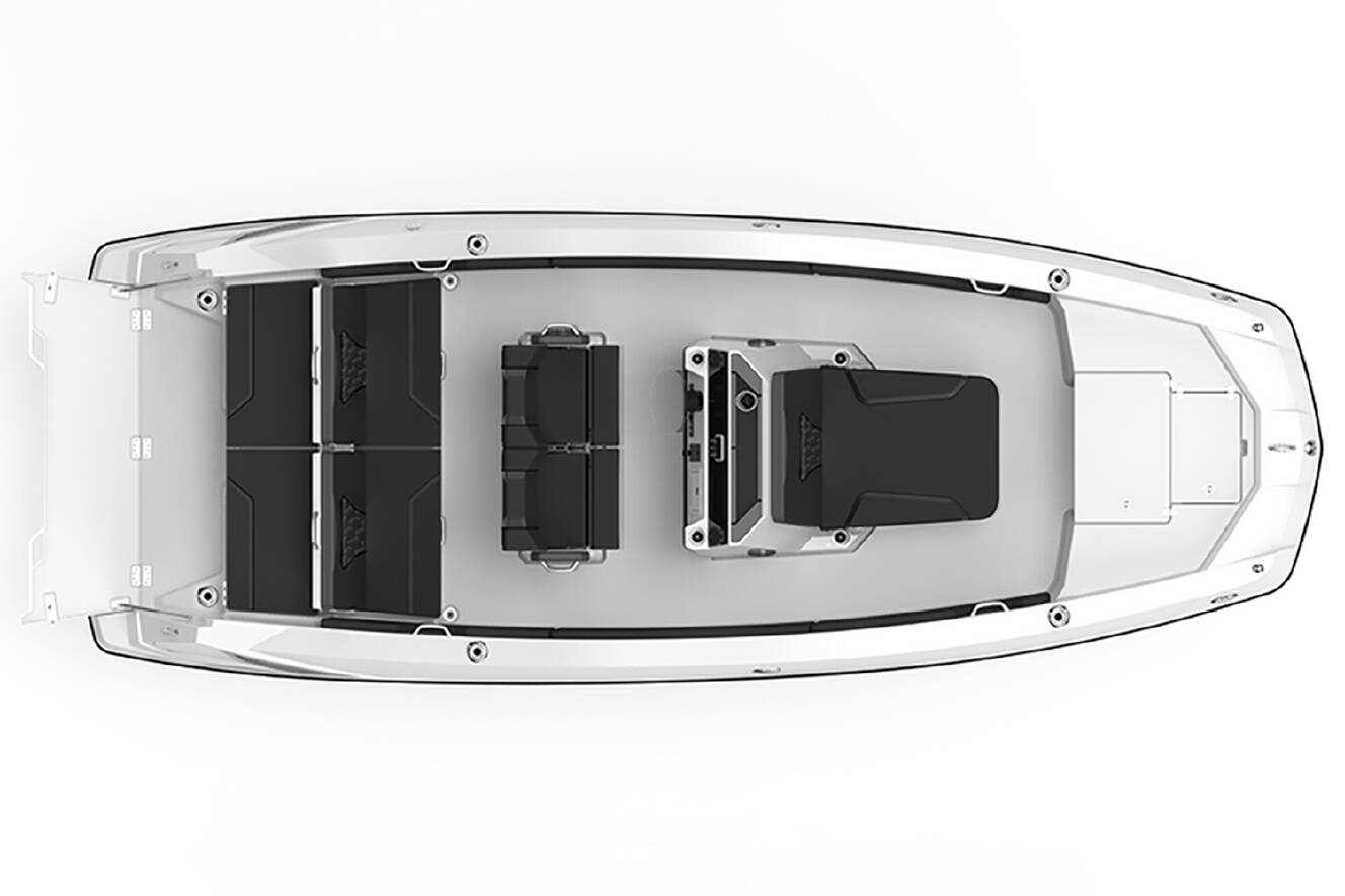 A photo of this 2025 Scarab 235 Open LX Wake