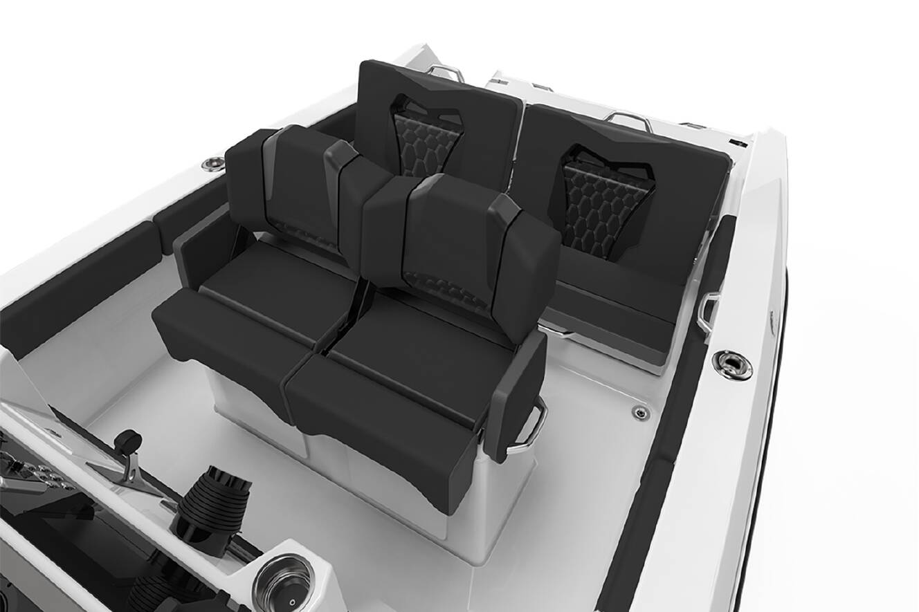 A photo of this 2025 Scarab 235 Open LX Wake
