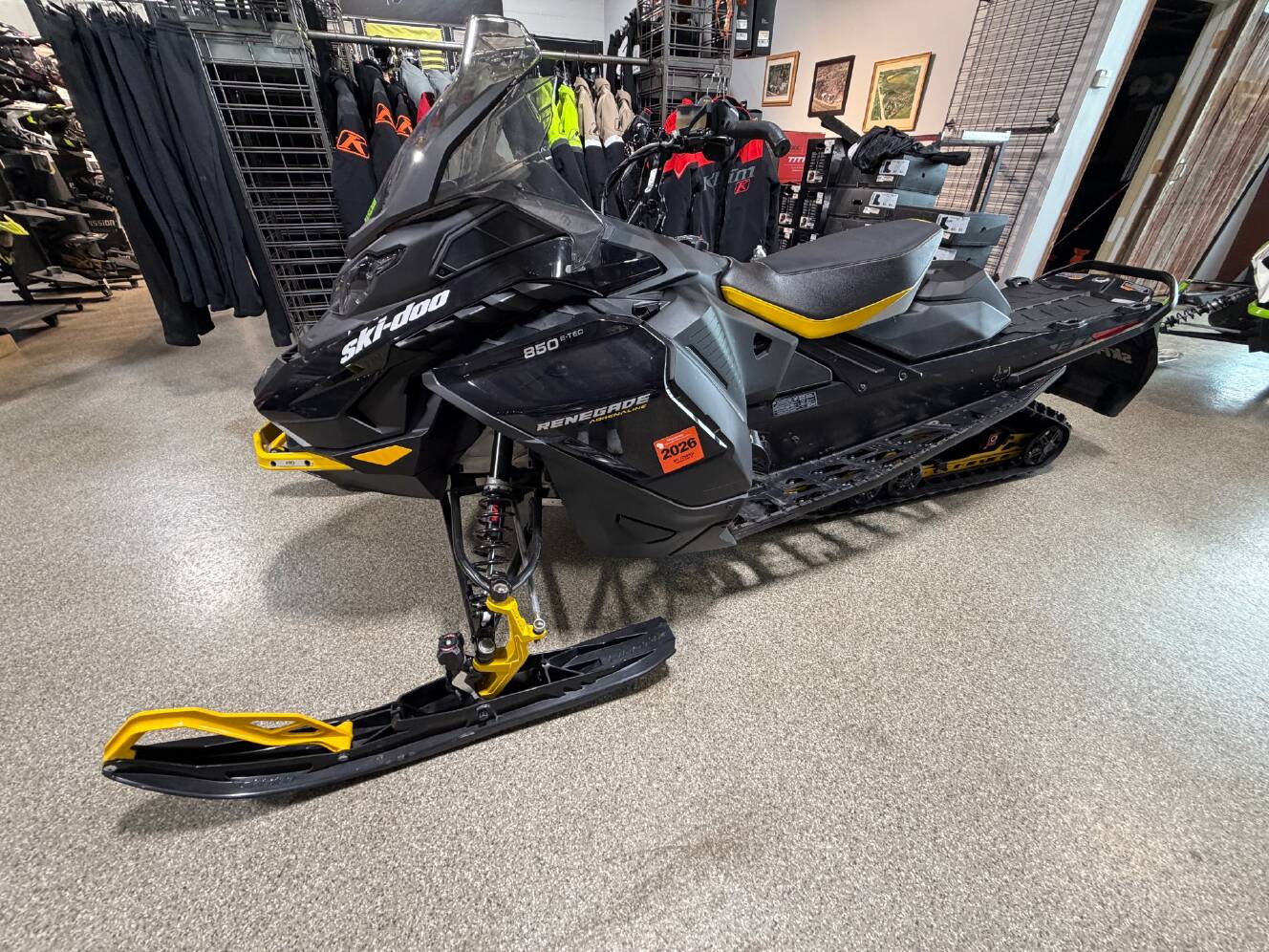 A photo of this 2024 Ski-Doo Renegade Adrenaline with Enduro Package 850 E-TEC ES I