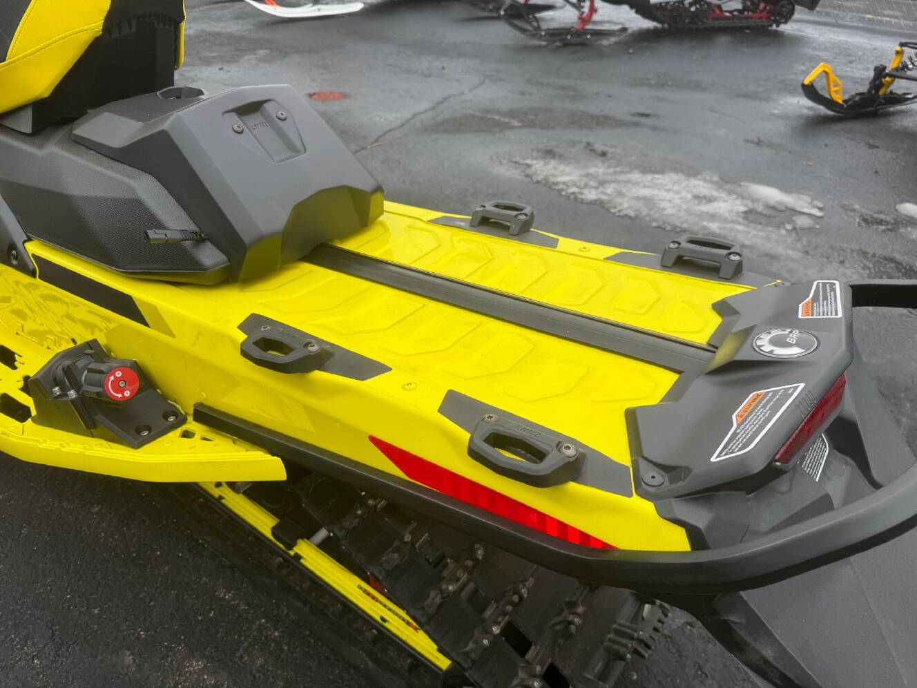 A photo of this 2021 Ski-Doo Renegade X-RS 850 E-TEC ES w/ QAS, Ice Ripper XT 1.5 w