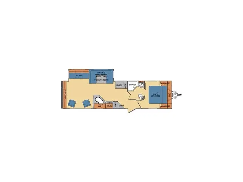 2015 SHASTA REVERE 31RE