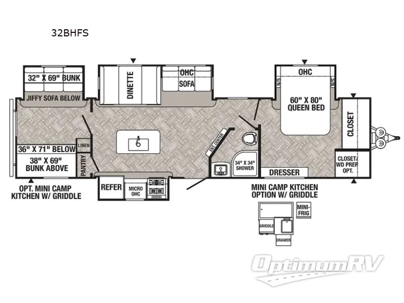 2021 Palomino PUMA 32BHFS RV