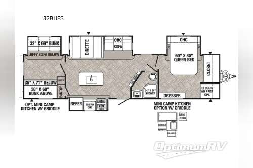 2021 Palomino PUMA 32BHFS in branch LA