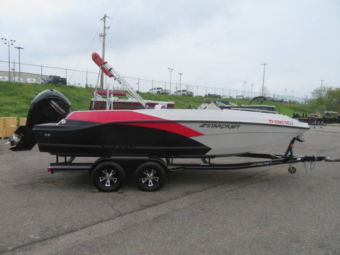 A photo of this 2022 Starcraft Marine 211 OB