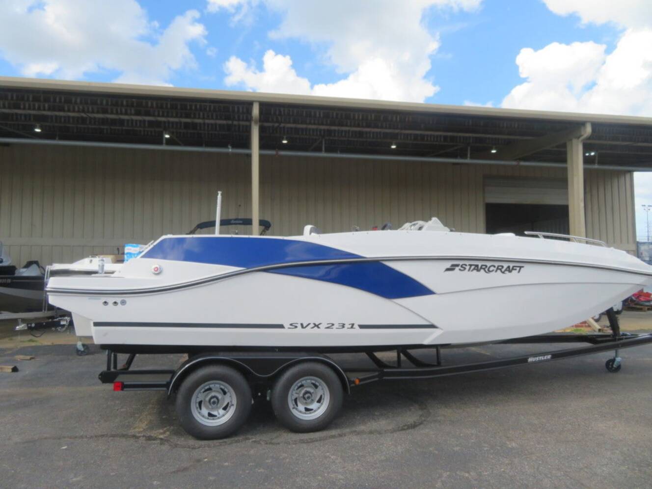 A photo of this 2023 Starcraft Marine SVX OB 231 OB