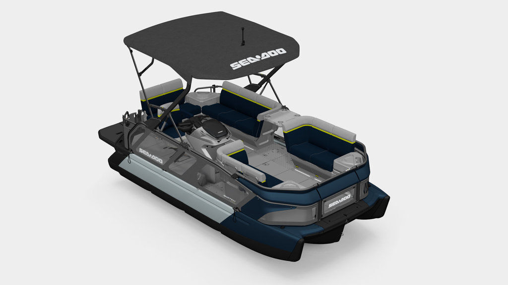 2026 Sea-Doo Switch Cruise Limited 18 - 300 hp Galvanized in deerfield beach FL