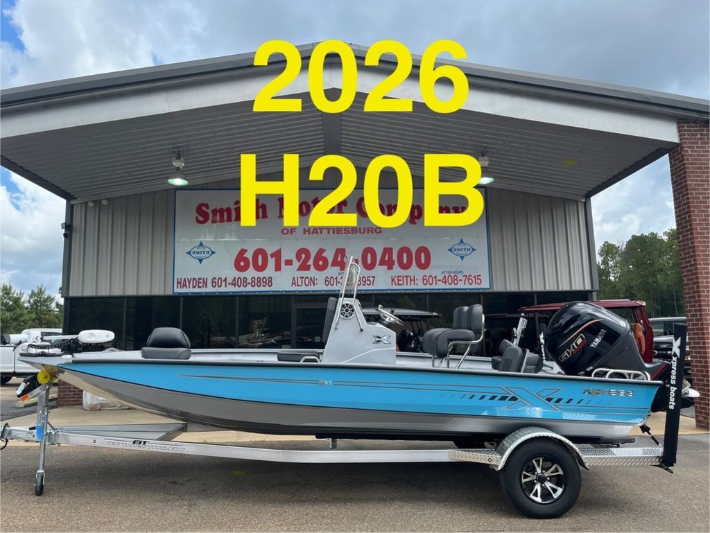 2026 Xpress Boats H20B W/ YAMAHA VF115LA in hattiesburg MS