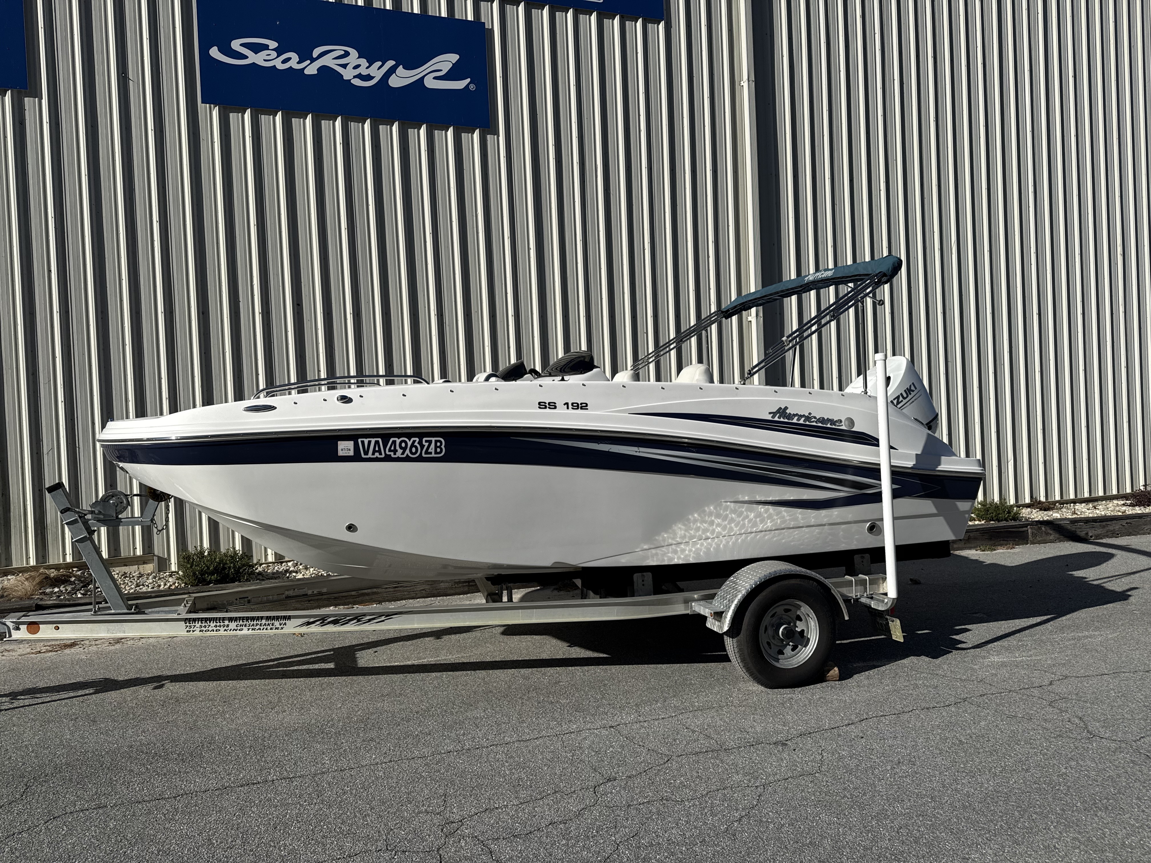2023 Hurricane SunDeck Sport 192 OB in littleton NC