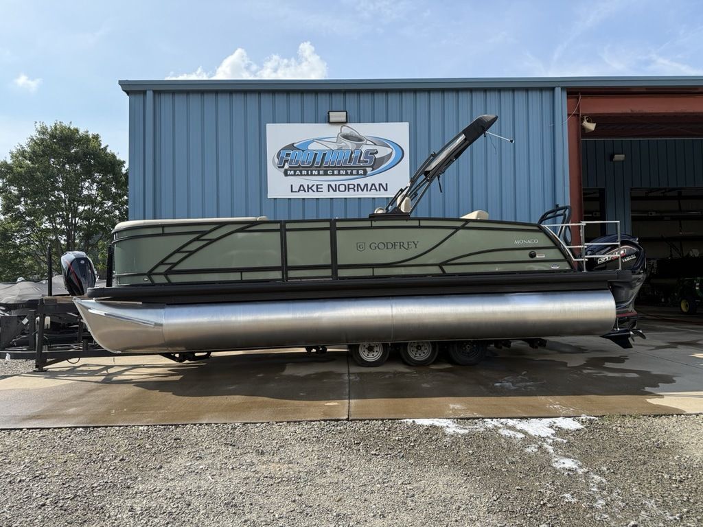 2025 Godfrey Pontoons Monaco 235 SFL iMPACT + Package (29 in. Center Tube) NAN in mooresville NC