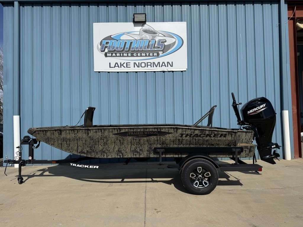 2026 Tracker® Boats Grizzly® 1650 T Prairie Wings Edition 2072 CC SPORTSMAN KICKER in mooresville NC