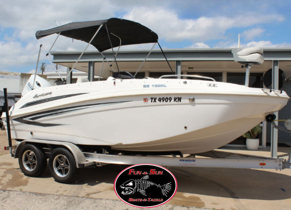 2022 Hurricane SunDeck Sport 192 RL OB SS 185 OB in hurst TX