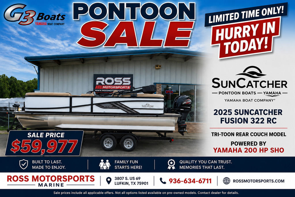 Sun Catcher Pontoon Boats For Sale in Texas - Boatmart