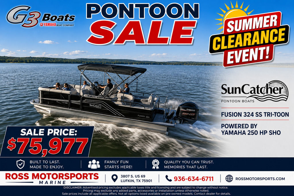 Sun Catcher Pontoon Boats For Sale in Texas - Boatmart