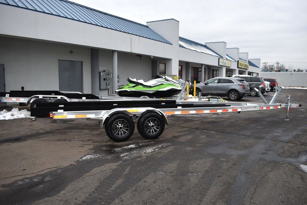 2026 Yacht Club Trailers 29-10000 Aluminum tandem axle bunk boat trailer in east haven CT