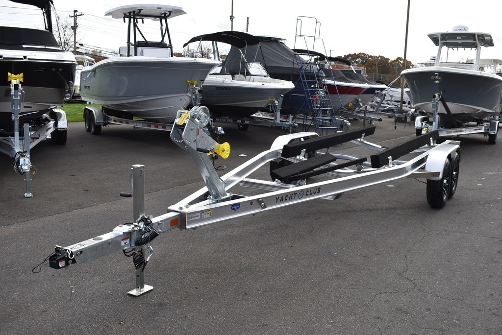 2026 Yacht Club Trailers 23-6000 Aluminum tandem axle bunk boat trailer in east haven CT