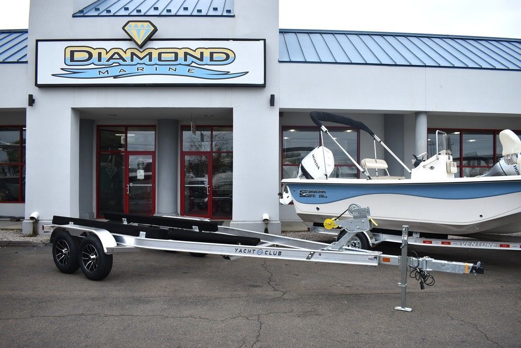 2025 Yacht Club Trailers 21-6000 Aluminum tandem axle bunk boat trailer in east haven CT