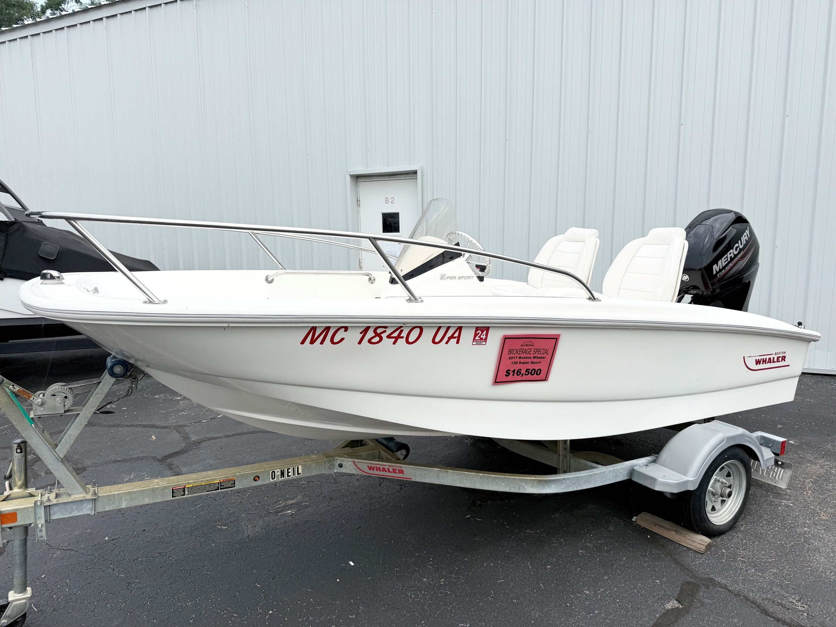 2017 Boston Whaler 130 Super Sport in michigan city IN