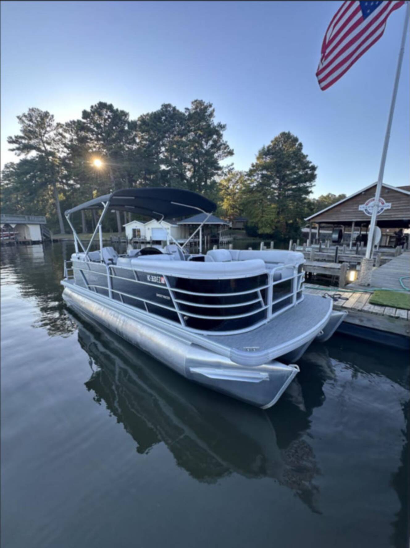 A photo of this 2023 Godfrey Pontoons Sweetwater 2286 SB