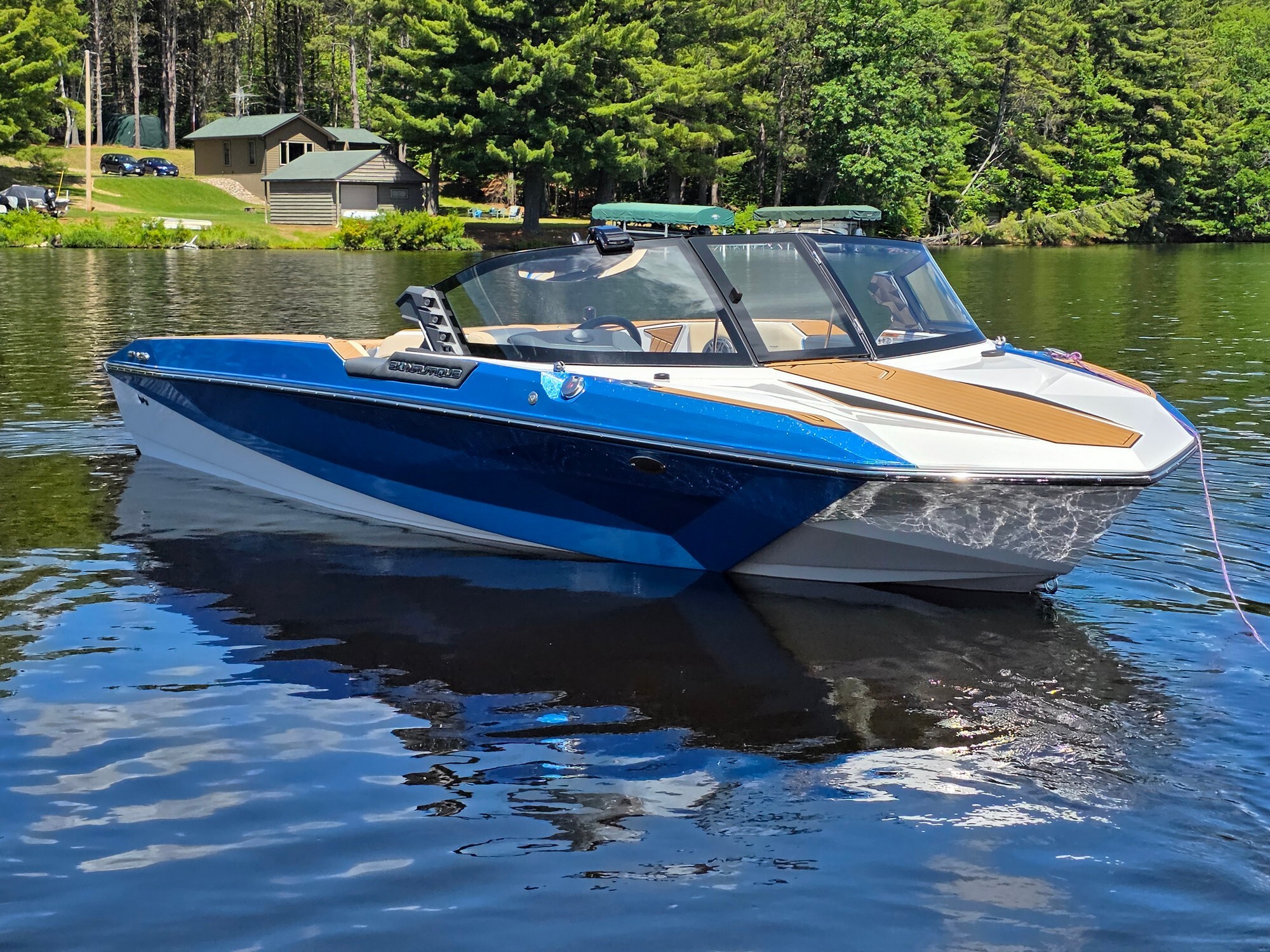 2025 Nautique Ski Closed Bow 200 OB in three lakes WI