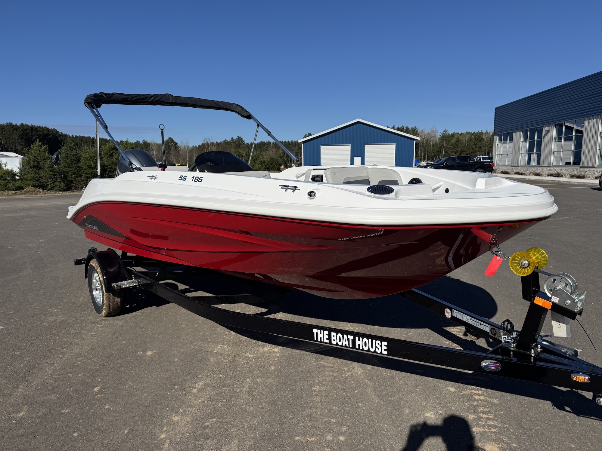 2026 Hurricane SS185-OB in three lakes WI