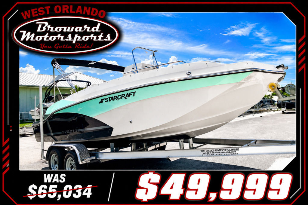 2024 Starcraft Marine SVX 211 OB in oakland FL
