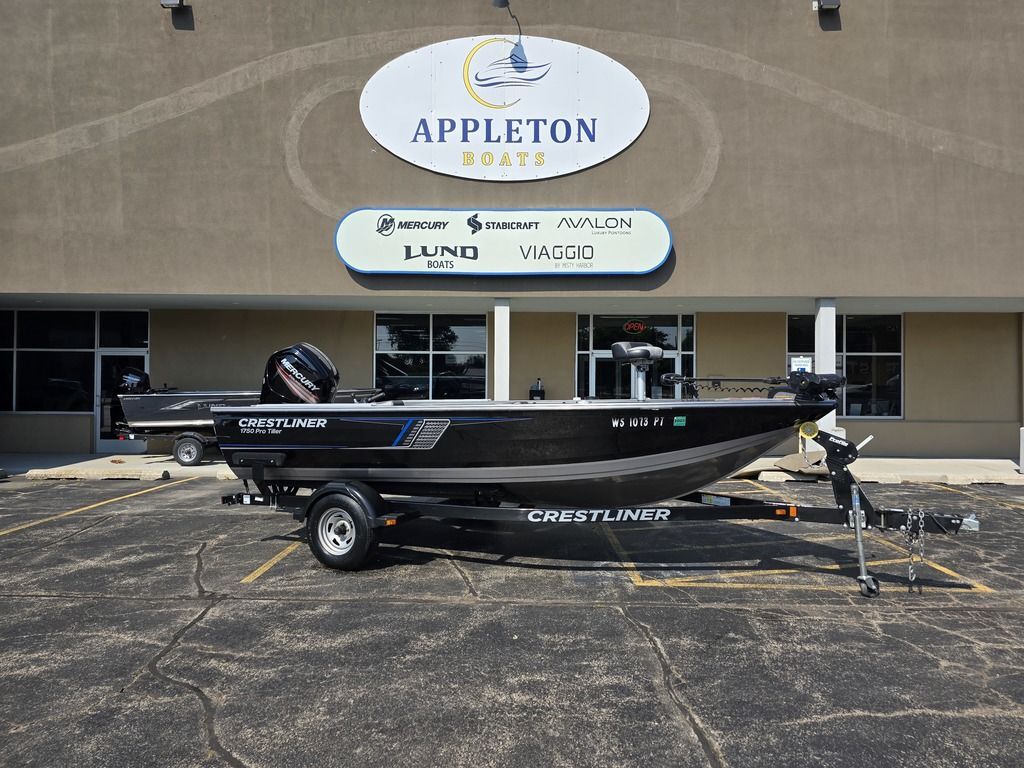 2017 Crestliner 1750 Pro Tiller in appleton WI