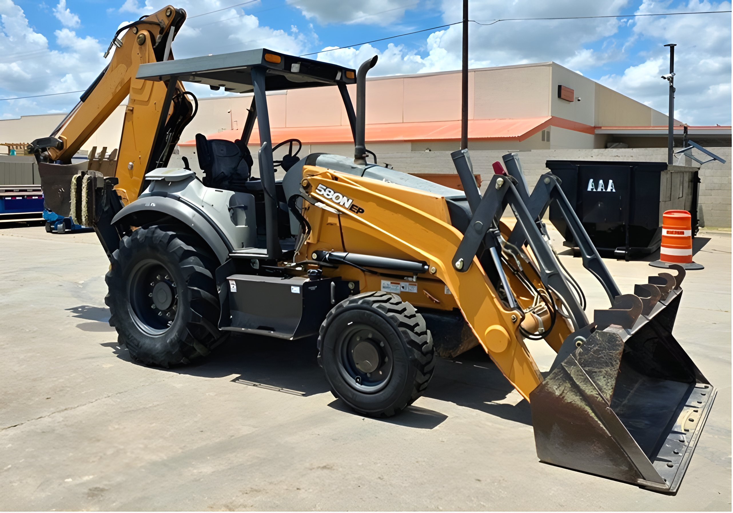 2020 Case 580N EP Backhoe