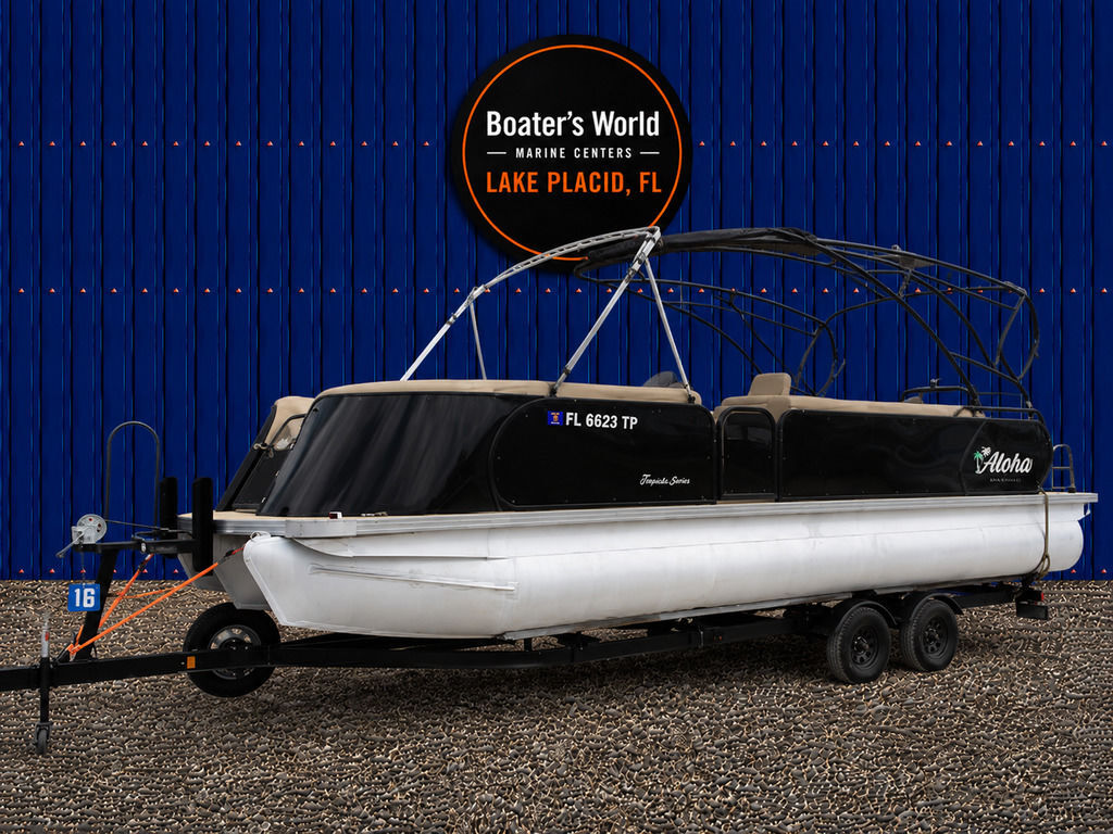 2019 Aloha Pontoons 26' Paradise Arch Sport Tower L Group Seating 260 in lake placid FL
