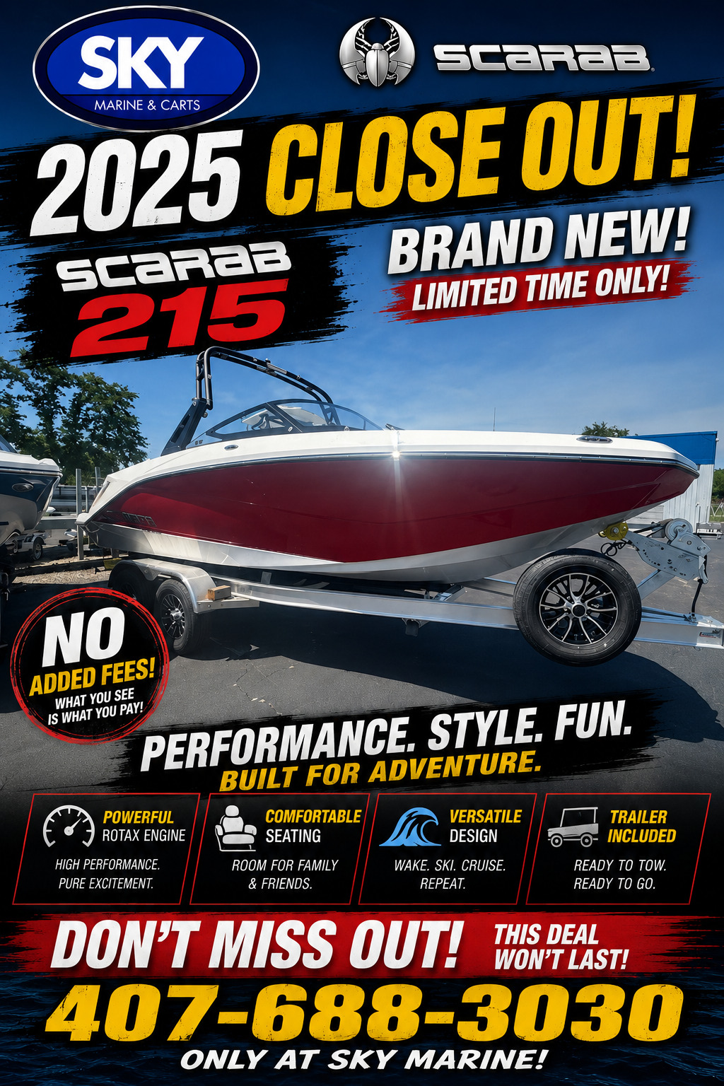 2025 Scarab 215 in sanford FL