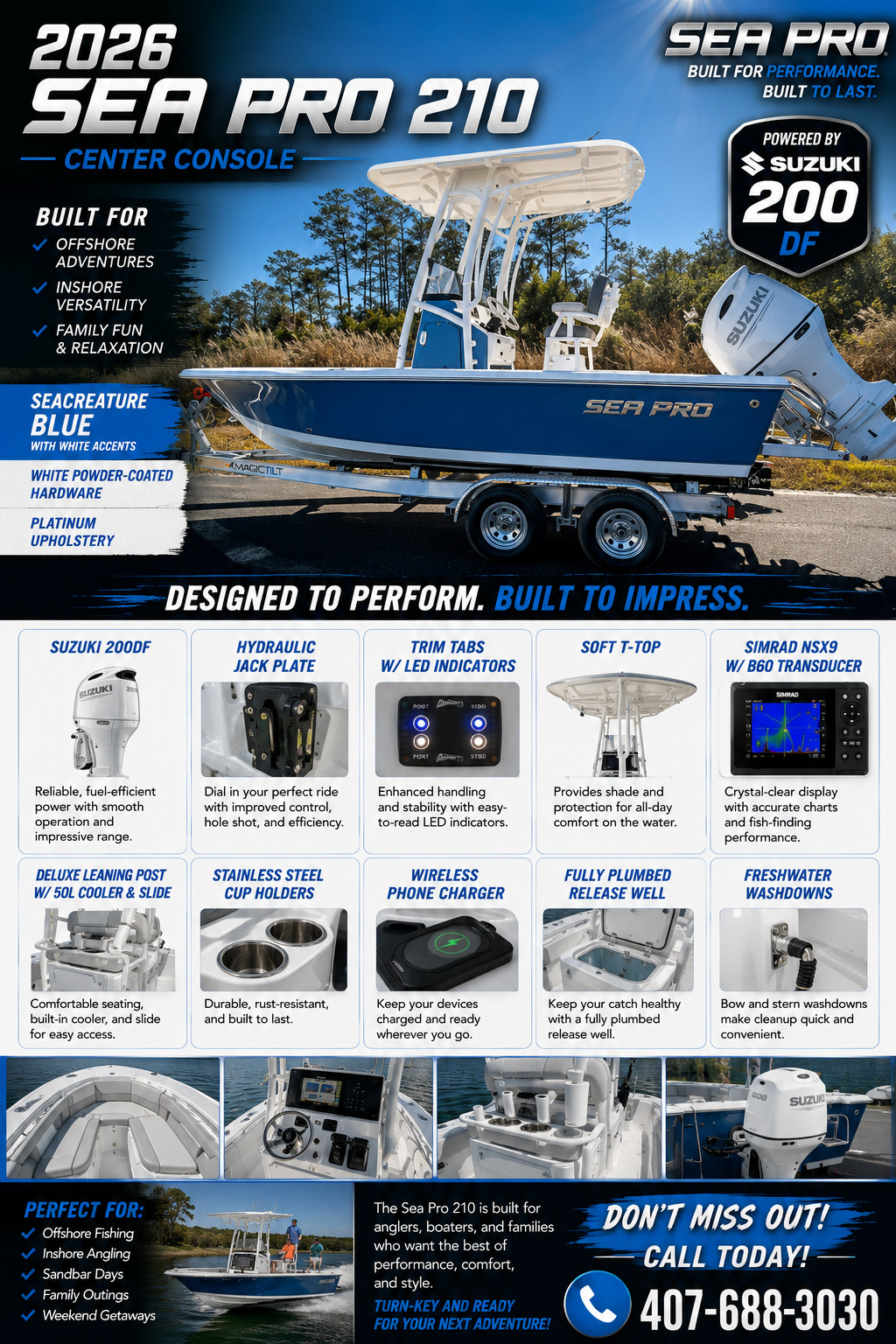 2026 Sea Pro 210 DLX Bay Boat in sanford FL