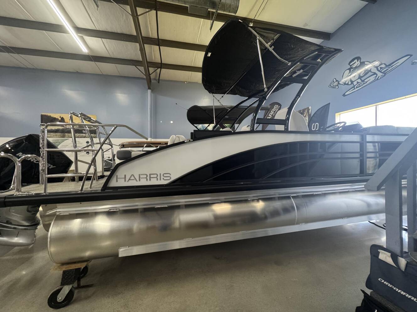 A photo of this 2025 Harris Sunliner 250 Sport