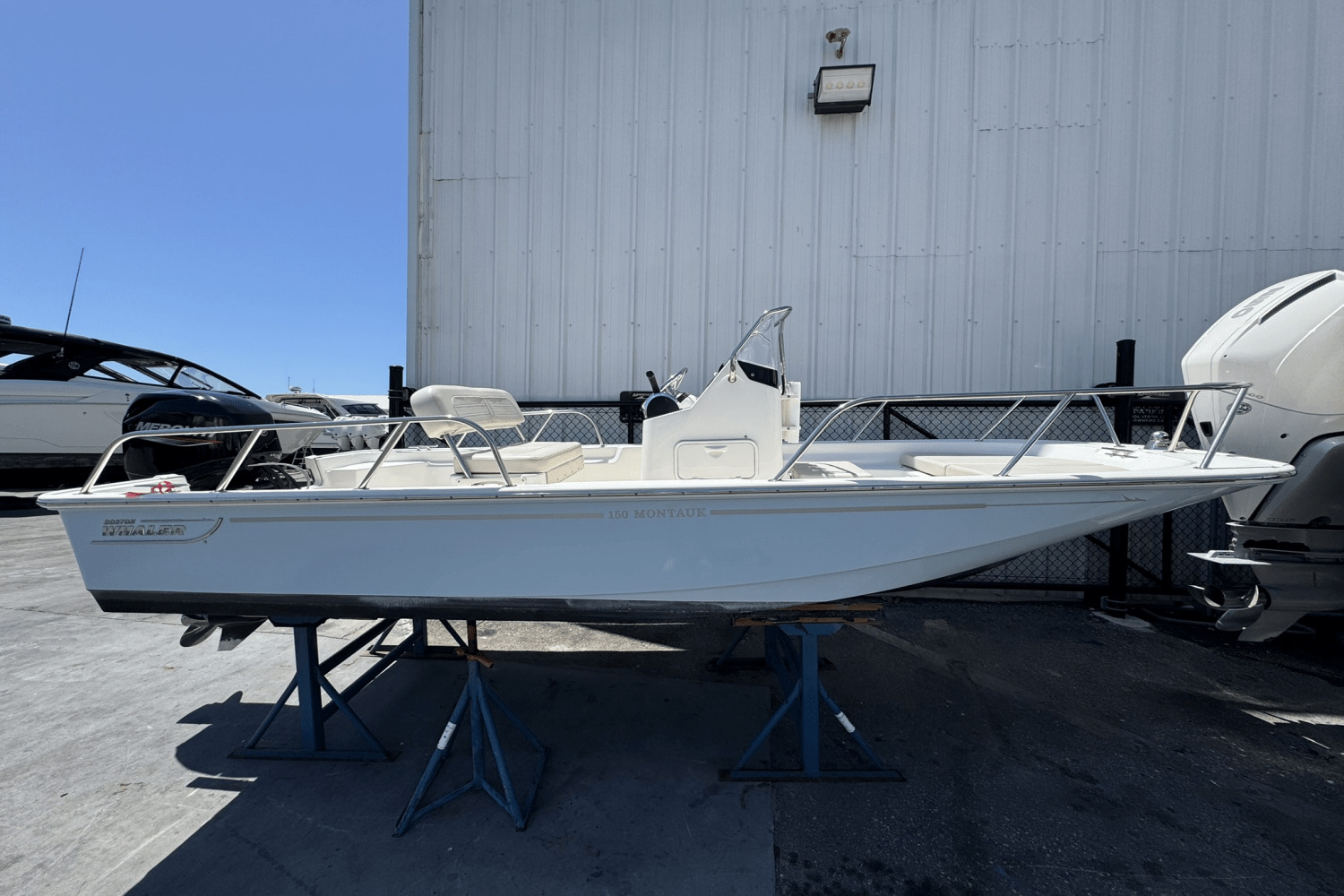 2020 Boston Whaler 150 Montauk Center Console Boat boat